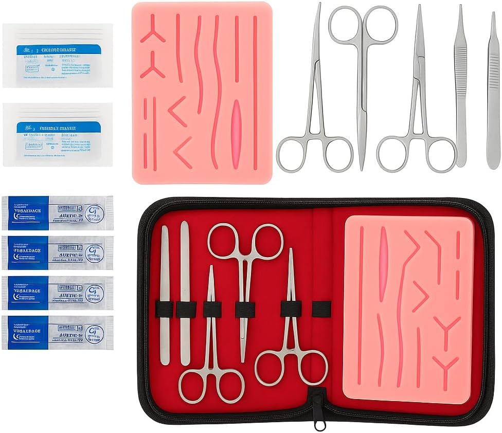 Suture Practice Pad for Medical Students — Reusable Silicone